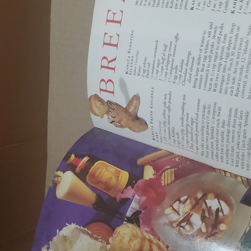 2/$8 🍹 A Guide to Food and Entertainment Cookbook pamphlet The Best of Kahlua - Picture 7 of 8